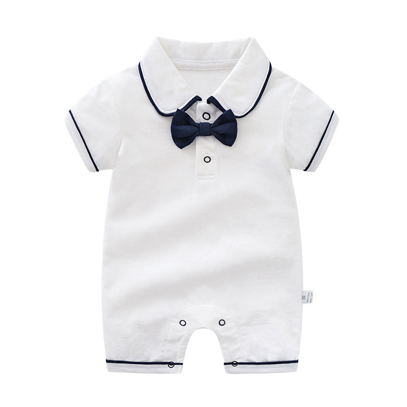 Baby Jumpsuit Thin Clothing Short Sleeve Crawler - Sprout