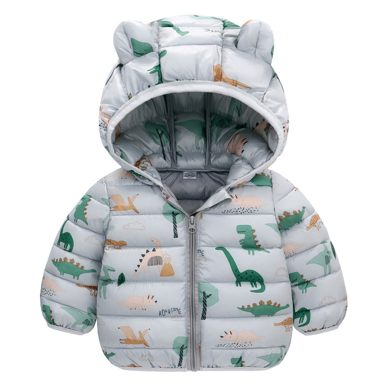 Winter Baby Cotton Coat Thickened Baby Quilt Coat Children's Clothing - Sprout