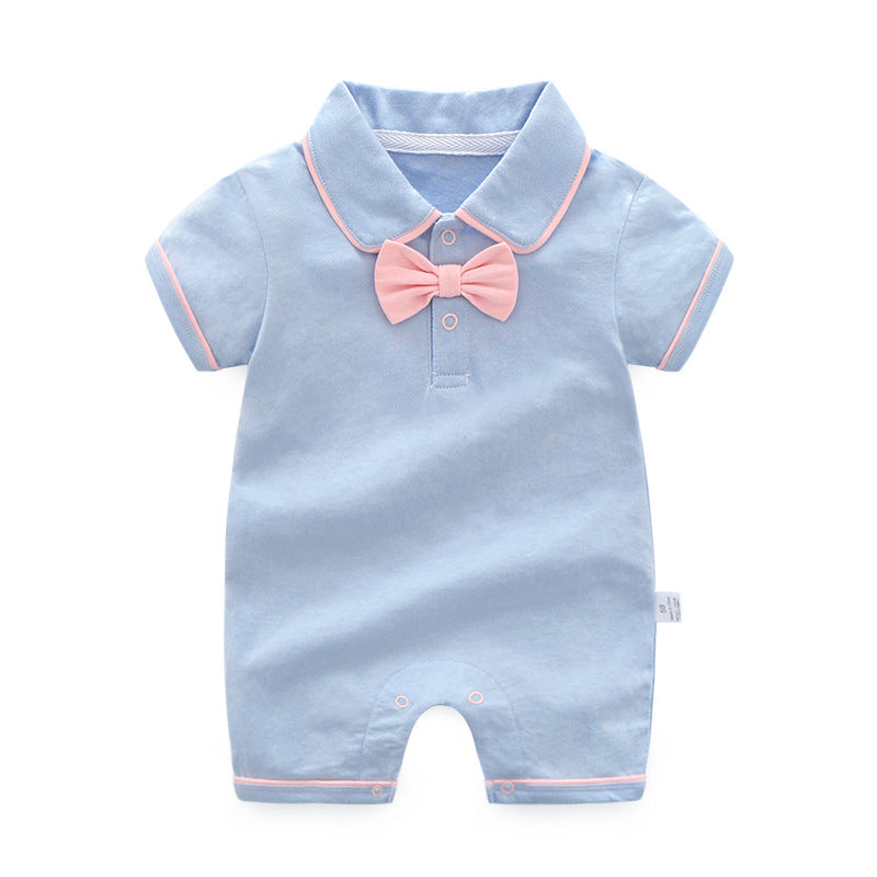 Baby Jumpsuit Thin Clothing Short Sleeve Crawler - Sprout