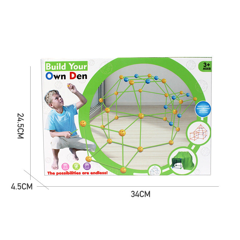 Three-dimensional inserting parent-child toys