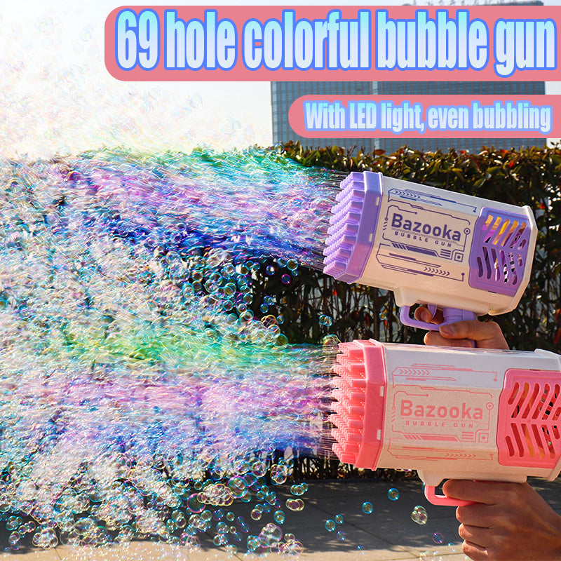 Rocket Bubble Machine for Kids -Bubble Blower with Lights | Fun Outdoor Toy - Sprout