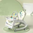 Convertible Newborn Baby Rocker & Activity Seat with Toy Bar”