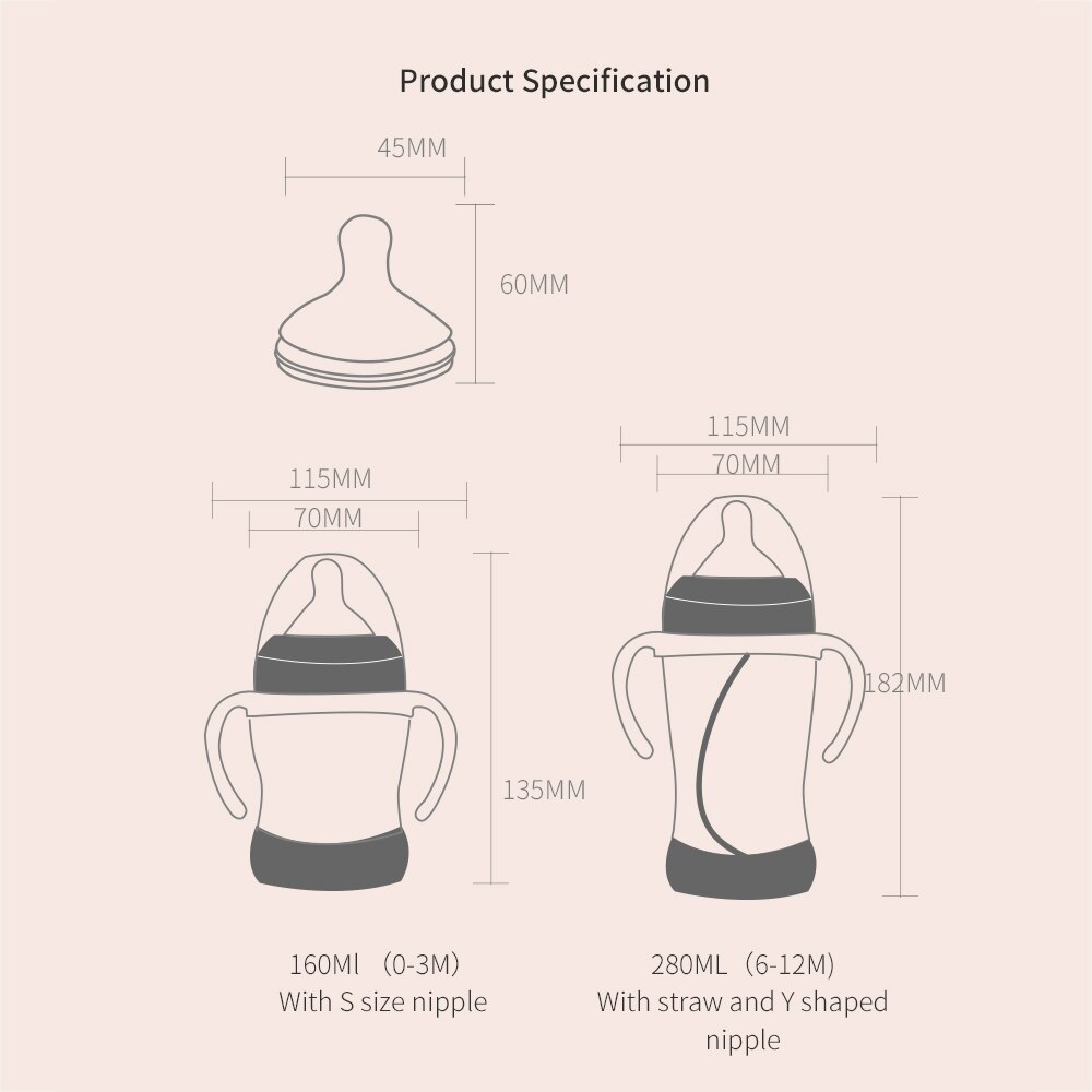 Newborn baby bottle - Sprout