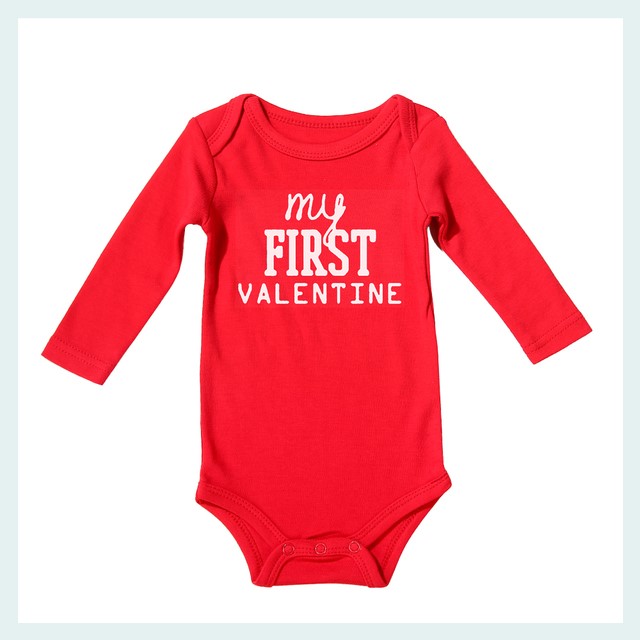 Newborn Valentine’s Day Cotton Romper – Soft Summer Baby One-Piece Outfit - Sprout