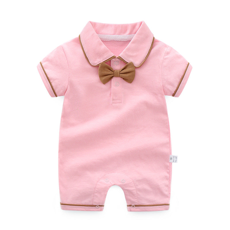 Baby Jumpsuit Thin Clothing Short Sleeve Crawler - Sprout