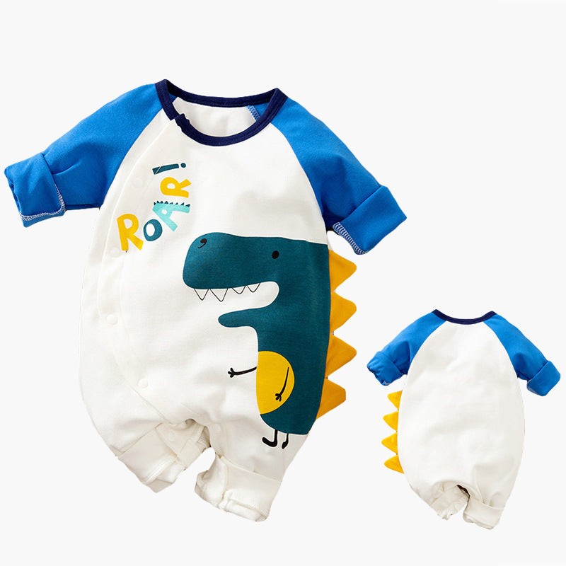 Baby Cartoon Crawling Clothing Cotton