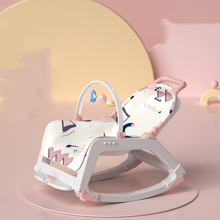 Convertible Newborn Baby Rocker & Activity Seat with Toy Bar” - Sprout