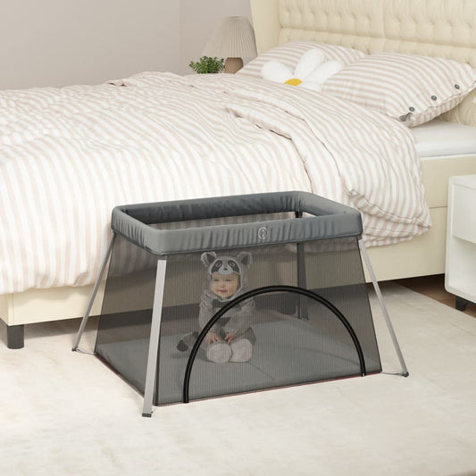 Baby Playpen with Mattress Linen Fabric   Baby Playpen with - Sprout