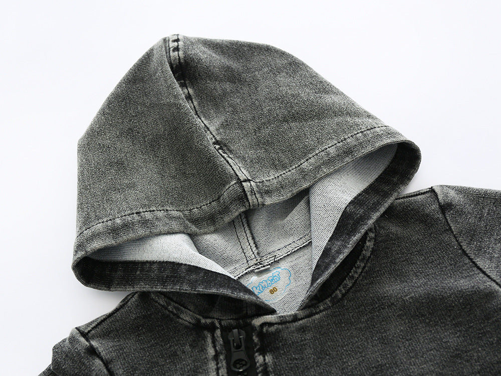 Children's Clothing Baby Jumpsuit Zipper Shirt - Sprout