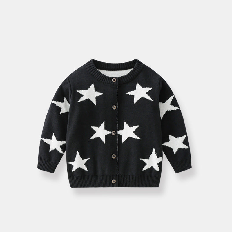 Baby Autumn Clothing Knitted Cardigan Sweater Coat - Sprout