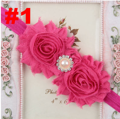 Rose sequin bow headband - Sprout