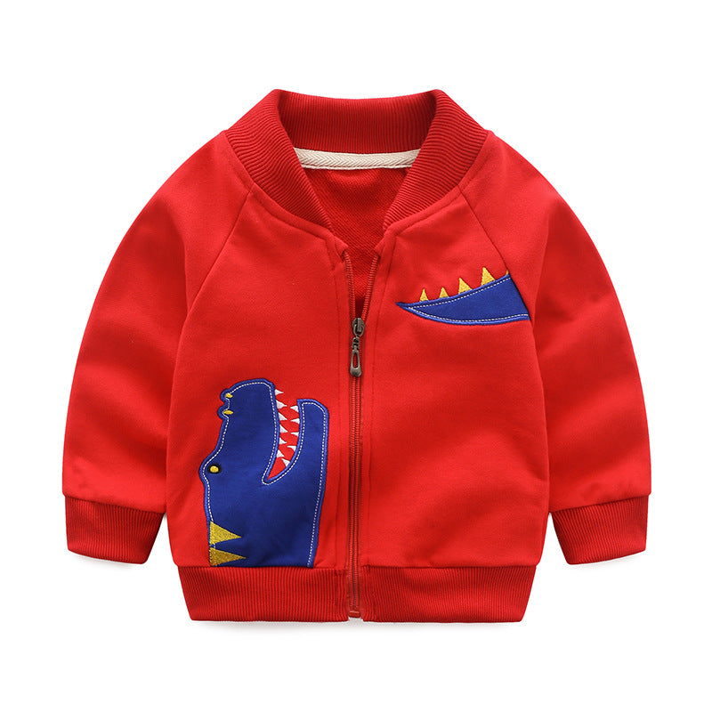 Kids Cotton Zipper Sports Shirt – Baby & Children’s Casual Top - Sprout