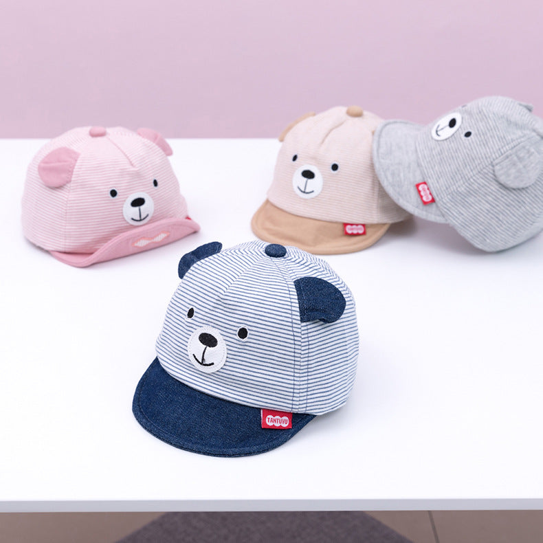 Infant cartoon baby cotton  children's hat
