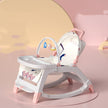 Convertible Newborn Baby Rocker & Activity Seat with Toy Bar”