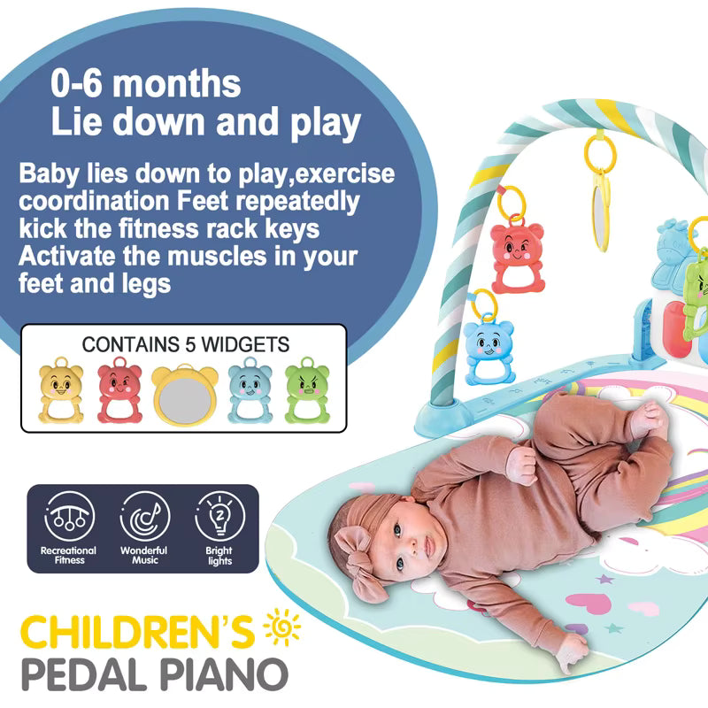 Baby Fitness Stand Music Play Gym - Sprout