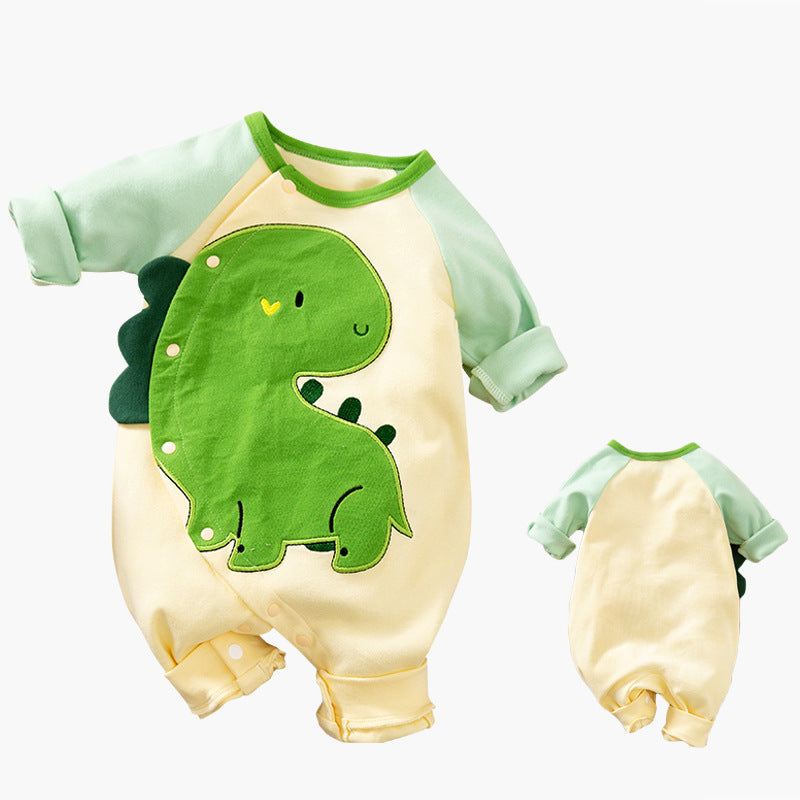 Baby Cartoon Crawling Clothing Cotton