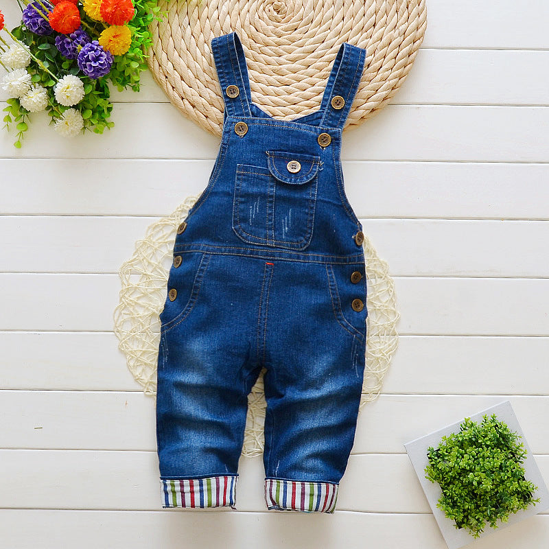 Kids Denim Overalls & Pants – Baby & Children’s Jeans Two-Piece Outfit - Sprout