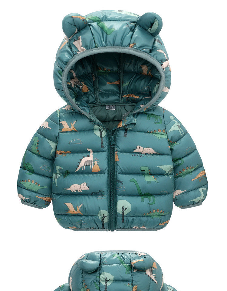 Winter Baby Cotton Coat Thickened Baby Quilt Coat Children's Clothing - Sprout