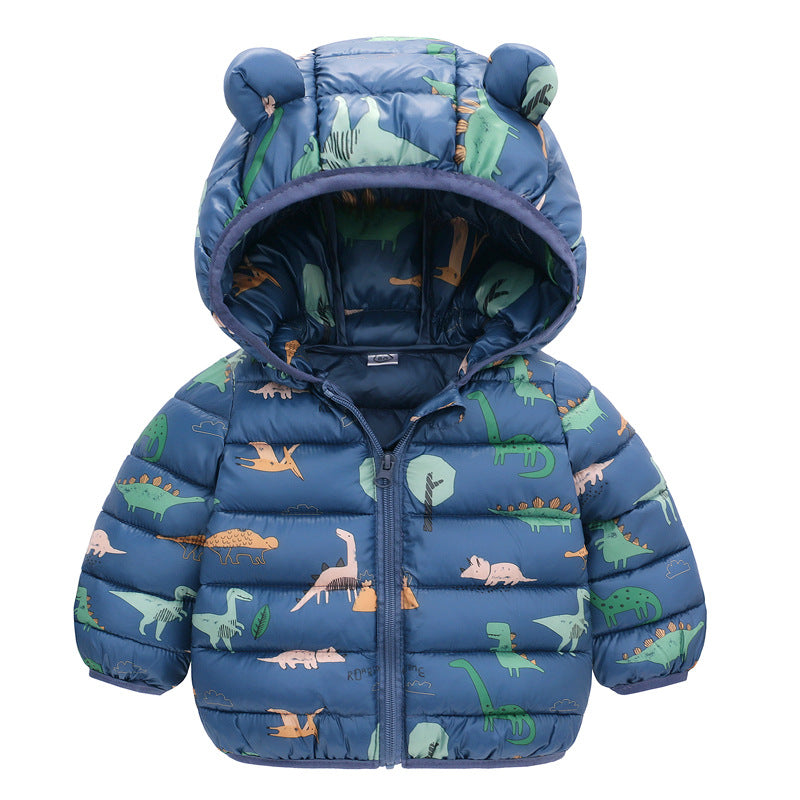 Winter Baby Cotton Coat Thickened Baby Quilt Coat Children's Clothing - Sprout
