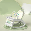 Convertible Newborn Baby Rocker & Activity Seat with Toy Bar”