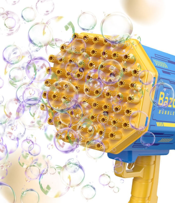 Rocket Bubble Machine for Kids -Bubble Blower with Lights | Fun Outdoor Toy - Sprout