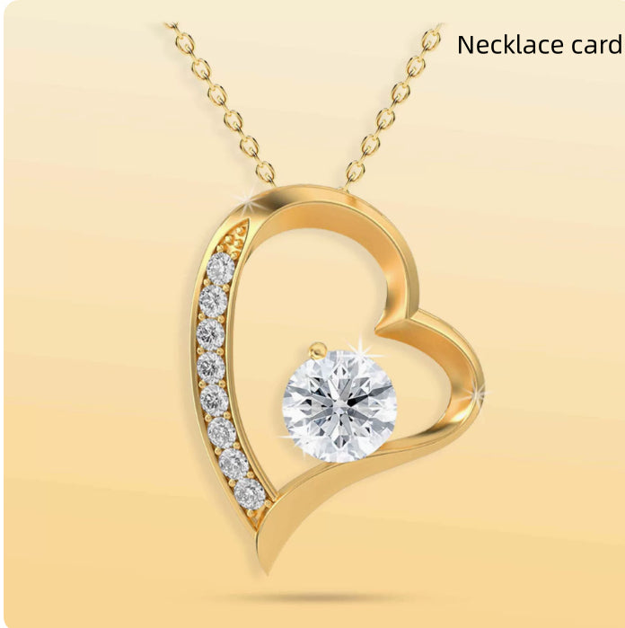 Rotating Bear Gift Box with Eternal Rose & Necklace – Teddy Bear Jewelry Box for Valentine’s, Wedding & Anniversary Gifts - Sprout