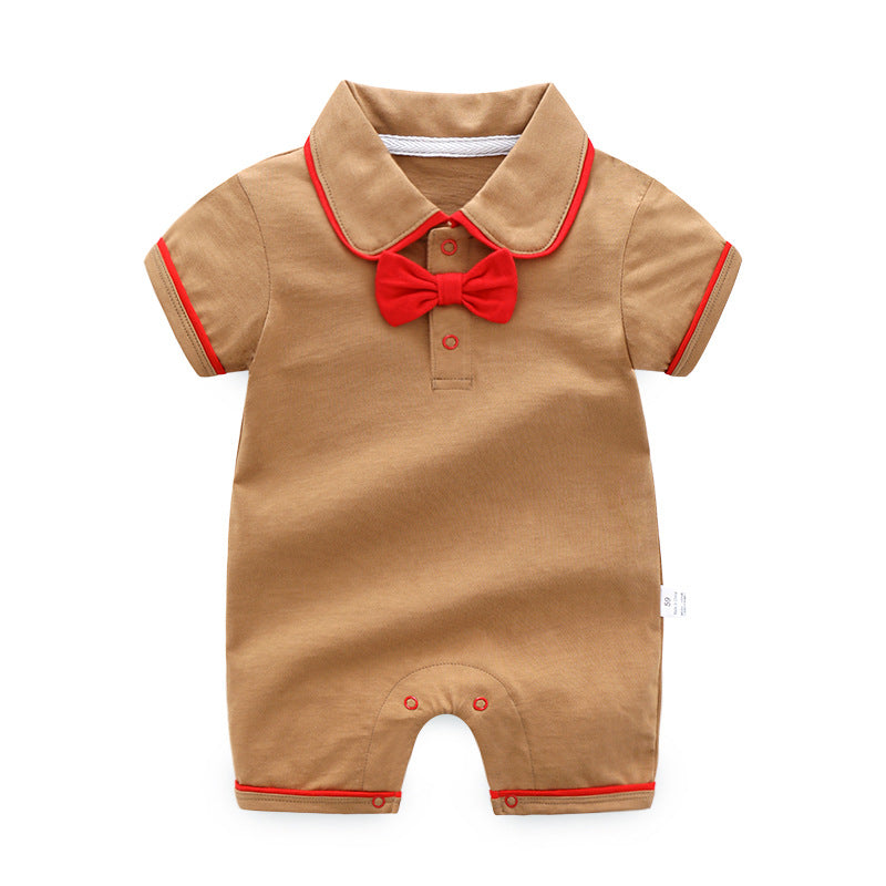 Baby Jumpsuit Thin Clothing Short Sleeve Crawler - Sprout