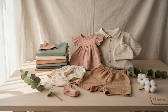 I need an image for my discover page my main color #879878 you’re discovering my clothings my audience is mothers and babys 